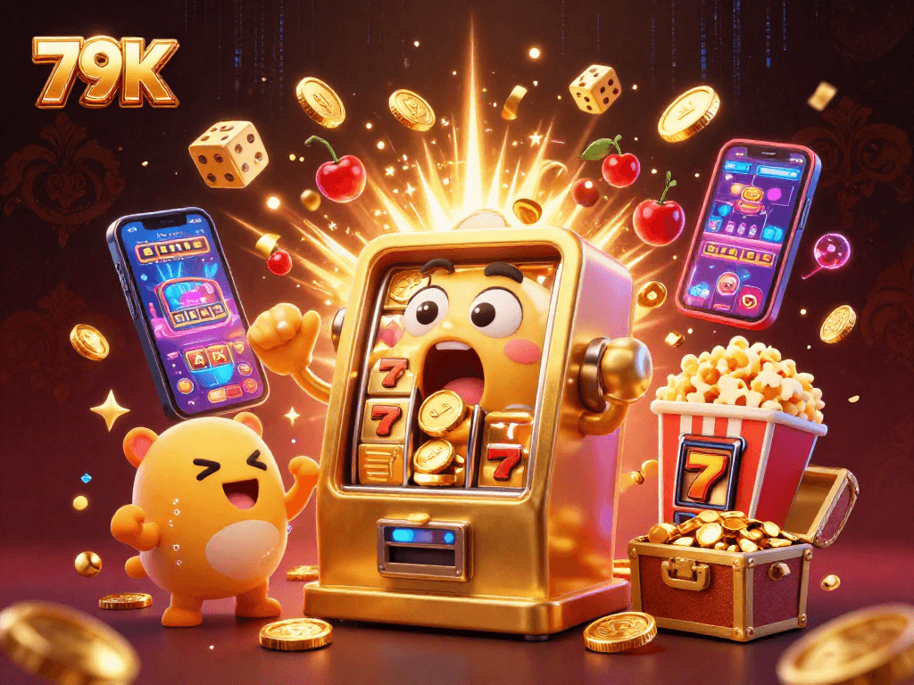 O jogo no 79K traz emoção ao ganhar prêmios com máquinas caça-níqueis vibrantes.