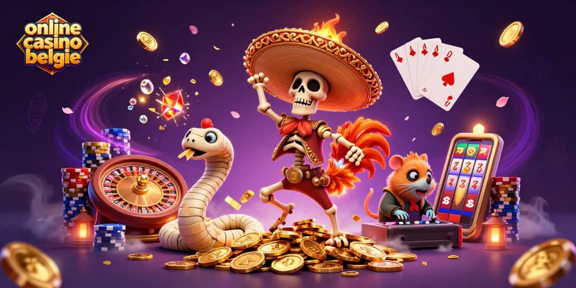 Experience online casino belgie with exciting games and vibrant characters in a dazzling atmosphere.