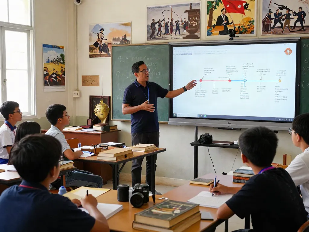 Engaging historical study on the Dutch-Indonesian War at rokok88 with students and artifacts