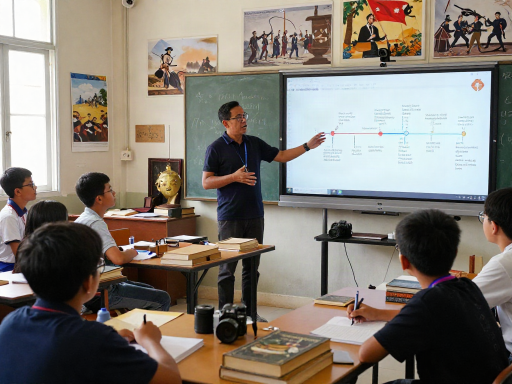 Engaging historical study on the Dutch-Indonesian War at rokok88 with students and artifacts