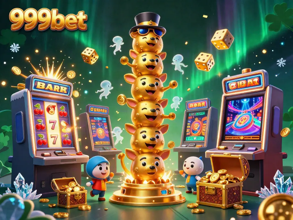 Experience the thrill of winning with 999bet's vibrant casino games and rich 3D illustration full of exciting elements.