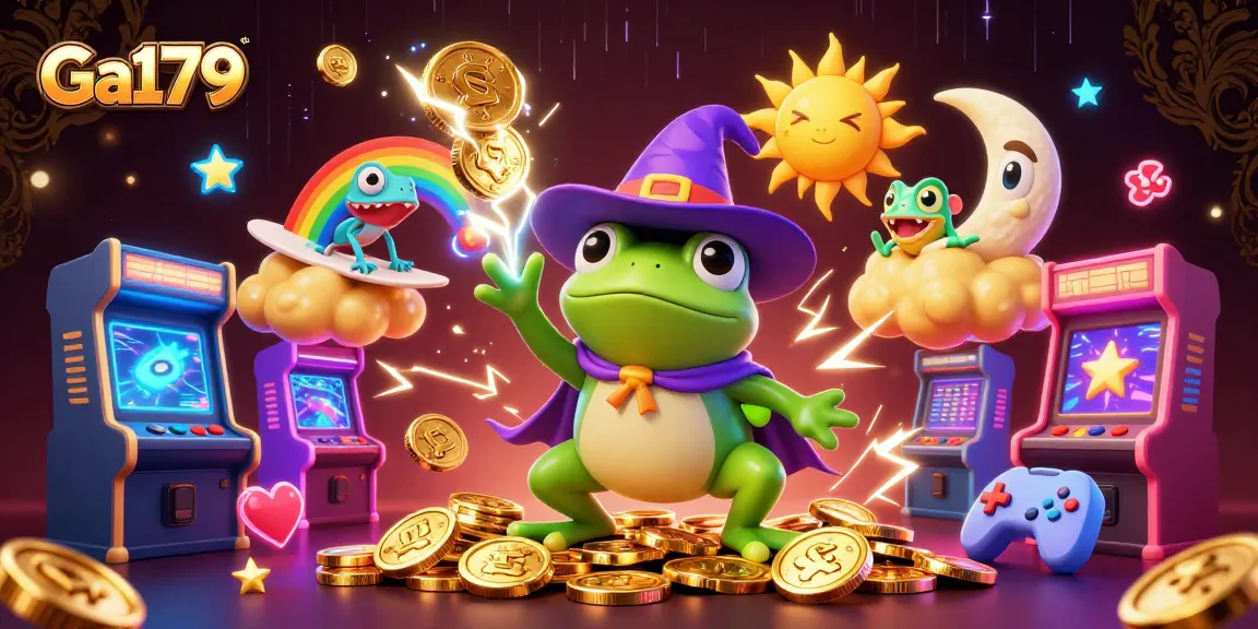 Experience thrilling gameplay at Ga179, where explosive action meets golden coins and vibrant designs.