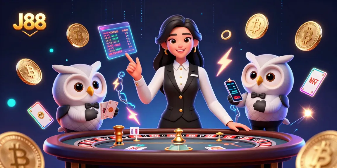 Experience thrilling gameplay at J88 with expert dealers and engaging casino ambiance.