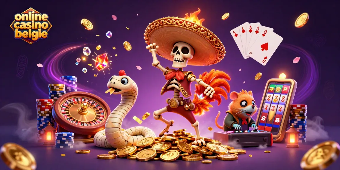 Experience online casino belgie with exciting games and vibrant characters in a dazzling atmosphere.