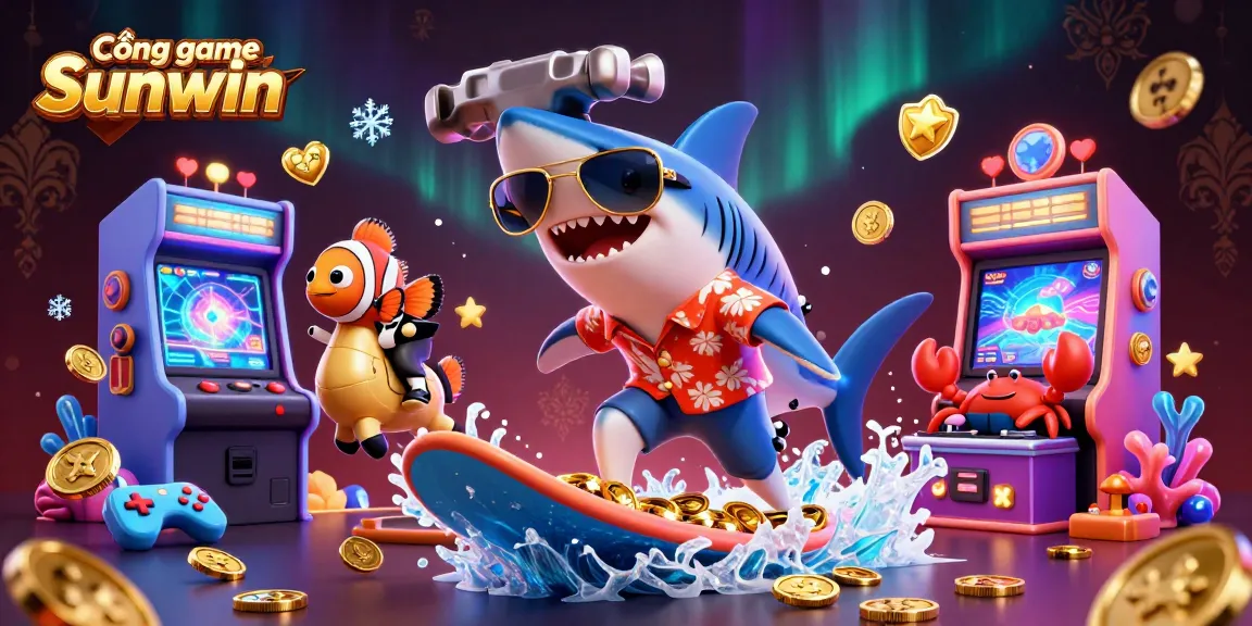 Experience thrilling fun at Cổng game Sunwin with unique characters and vibrant casino-themed gaming.