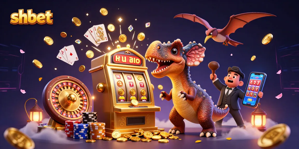 Engage with shbet at an animated casino scene filled with exciting jackpot thrills and colorful coins.