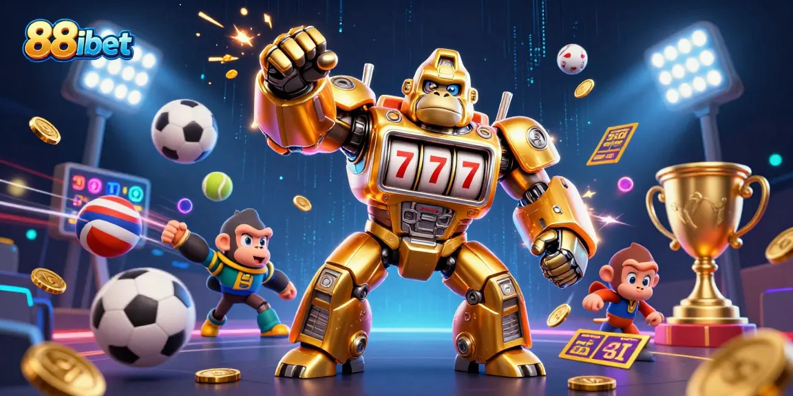Engage with thrilling games at 88ibet, featuring a dynamic casino mech and exciting sports elements.